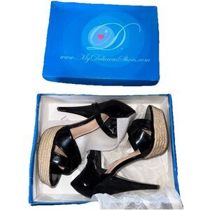 My Delicious Shoes Black Heels 9